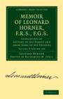 Image for Memoir of Leonard Horner, F.R.S., F.G.S. 2 Volume Paperback Set : Consisting of Letters to his Family and from Some of his Friends