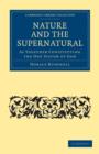 Image for Nature and the Supernatural, as Together Constituting the One System of God