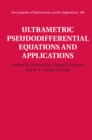 Image for Ultrametric pseudodifferential equations and applications : 168