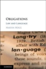 Image for Obligations [electronic resource] : law and language / Martin Hogg.