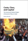 Image for Caste, Class, and Capital: The Social and Political Origins of Economic Policy in India