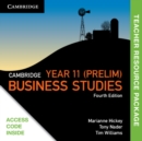 Image for Cambridge Preliminary Business Studies Teacher Resource (Card)