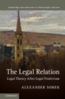 Image for The legal relation: legal theory after legal positivism