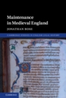 Image for Maintenance in medieval England