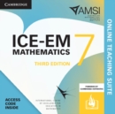 Image for ICE-EM Mathematics Year 7 Online Teaching Suite Card