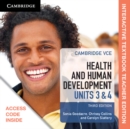 Image for Cambridge VCE Health and Human Development Units 3 and 4 Digital Teacher Edition (Card)