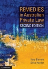 Image for Remedies in Australian Private Law