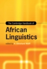 Image for Cambridge Handbook of African Linguistics