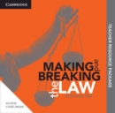 Image for Cambridge Making and Breaking the Law VCE Units 1 and 2 Teacher Resource (Card)