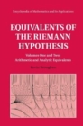 Image for Equivalents of the Riemann Hypothesis 2 Hardback Volume Set