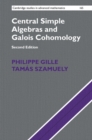 Image for Central simple algebras and Galois cohomology : 165