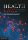 Image for Health law: frameworks and context