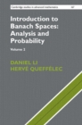 Image for Introduction to Banach spaces.: (Analysis and probability) : 167