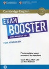 Image for Cambridge English exam booster for advanced with answer key with audio  : photocopiable exam resources for teachers