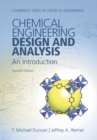 Image for Chemical Engineering Design and Analysis: An Introduction