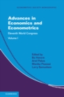Image for Advances in Economics and Econometrics: Volume 1