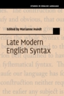 Image for Late Modern English Syntax