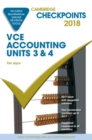 Image for Cambridge Checkpoints VCE Accounting Units 3&amp;4 2018 and Quiz Me More