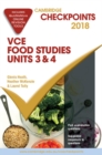 Image for Cambridge Checkpoints VCE Food Studies Units 3 and 4 2018 and Quiz Me More