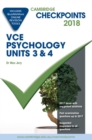 Image for Cambridge Checkpoints VCE Psychology Units 3 and 4 2018 and Quiz Me More