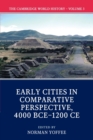 Image for The Cambridge world historyVolume 3,: Early cities in comparative perspective, 4000 BCE-1200 CE