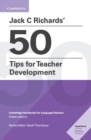 Image for Jack C Richards&#39; 50 Tips for Teacher Development Pocket Editions