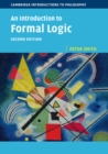 Image for An introduction to formal logic