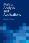 Image for Matrix analysis and applications