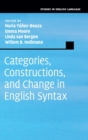 Image for Categories, constructions, and change in English syntax