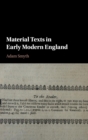 Image for Material Texts in Early Modern England