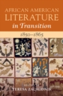 Image for African American literature in transition, 1850-1865