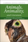 Image for Animals, animality, and literature