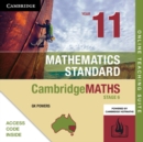 Image for CambridgeMATHS NSW Stage 6 Standard Year 11 Online Teaching Suite Card