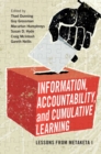 Image for Information, accountability, and cumulative learning  : lessons from Metaketa I