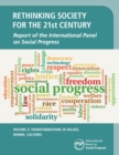 Image for Rethinking society for the 21st centuryVolume 3,: Transformations in values, norms, cultures
