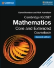 Cambridge IGCSE mathematics core and extended coursebook - Morrison, Karen