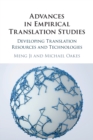 Image for Advances in Empirical Translation Studies