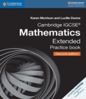 Cambridge IGCSE mathematics: Extended practice book - Morrison, Karen