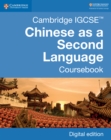 Image for Chinese as a second language.: (Coursebook)