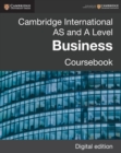 Image for Cambridge International AS and A Level Business Coursebook Digital Edition