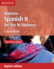 Image for Manana coursebook: Spanish B for the IB diploma