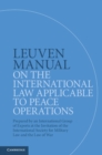 Image for Leuven manual on the international law applicable to peace operations