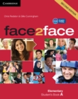 Image for face2face Elementary A Student’s Book A