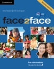 Image for face2face Pre-intermediate A Student’s Book A