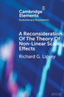 Image for A reconsideration of the theory of non-linear scale effects  : the sources of varying returns to, and economies of, scale
