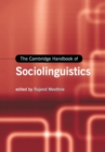 Image for The Cambridge Handbook of Sociolinguistics