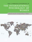 Image for The Cambridge handbook of the international psychology of women