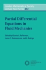 Image for Partial Differential Equations in Fluid Mechanics