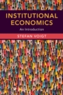 Image for Institutional economics  : an introduction