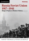 Image for Russia Soviet Union 1917-1941 : Stage 6 Modern History